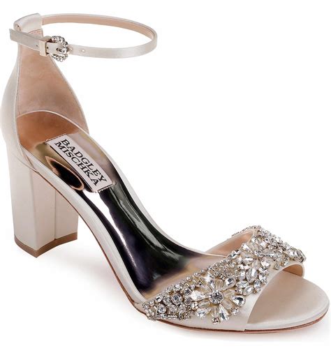 badgley mischka block heel|are badgley mischka heels comfortable.